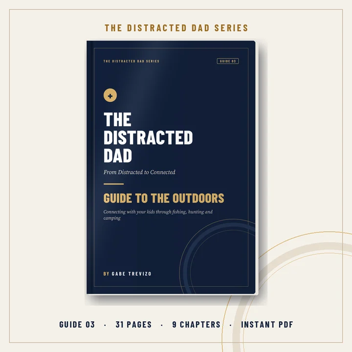 The Distracted Dad: Guide to the Outdoors guide cover